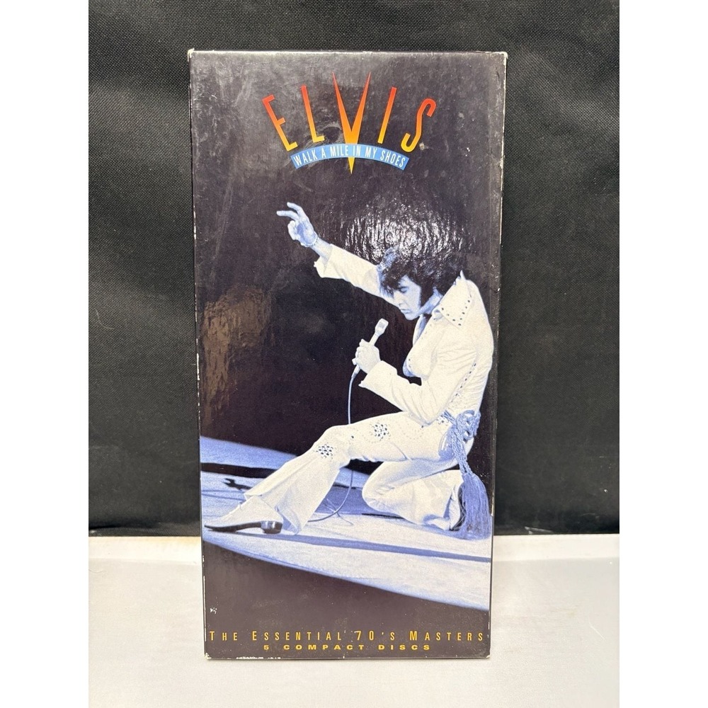 Elvis Presley Walk A Mile In My Shoes: The Essential 70's Masters 5 CD Box Set